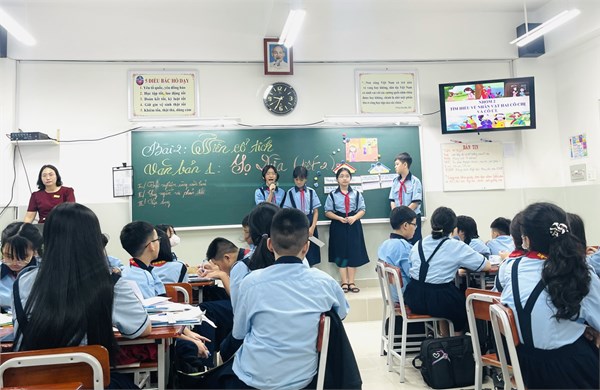 Chuyên đề tổ: Miền cổ tích, Lớp 6/2 của Cô Nguyễn Thị Hiền - Tháng 10/2023